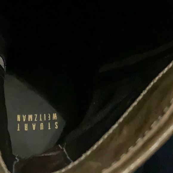 Stuart Weitzman Bootscout Hidden-Wedge Booties. - Picture 10 of 11